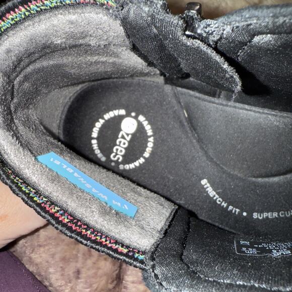 Bzees Karma Black Knit Booties ,Ankle Boots, Shoes ,,Comfy ,Washable , Sz US 9.5 - Picture 11 of 11